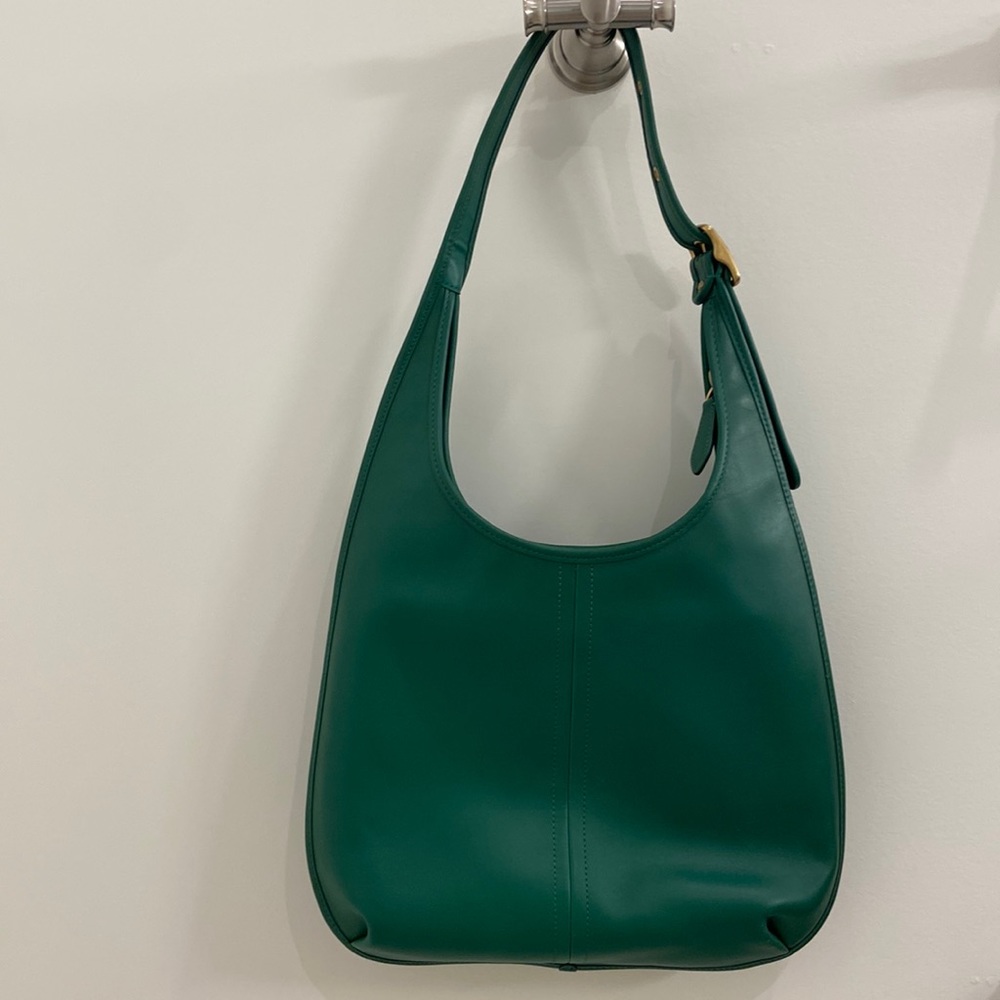 Used Authentic Coach Ergo Hobo 33 Green